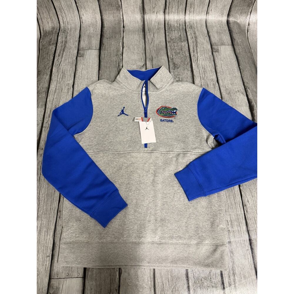 NWT Men's Nike Jordan Florida Gators Club Fleece Half-Zip Pullover Sz Medium